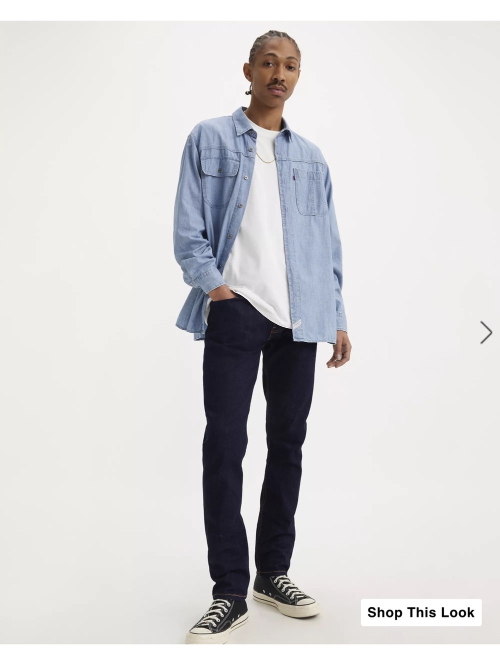 Levi's 512 Slim tapered Jeans in black
